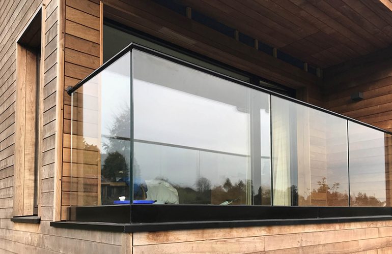 balconies with glass balustrade in Sydney